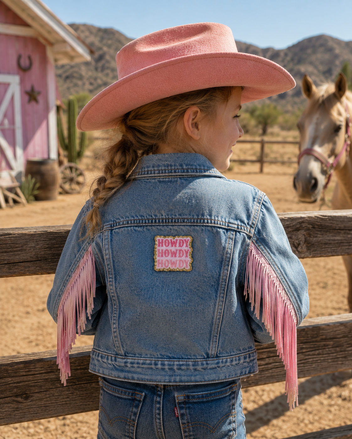 Howdy Chenille | Iron On Patch