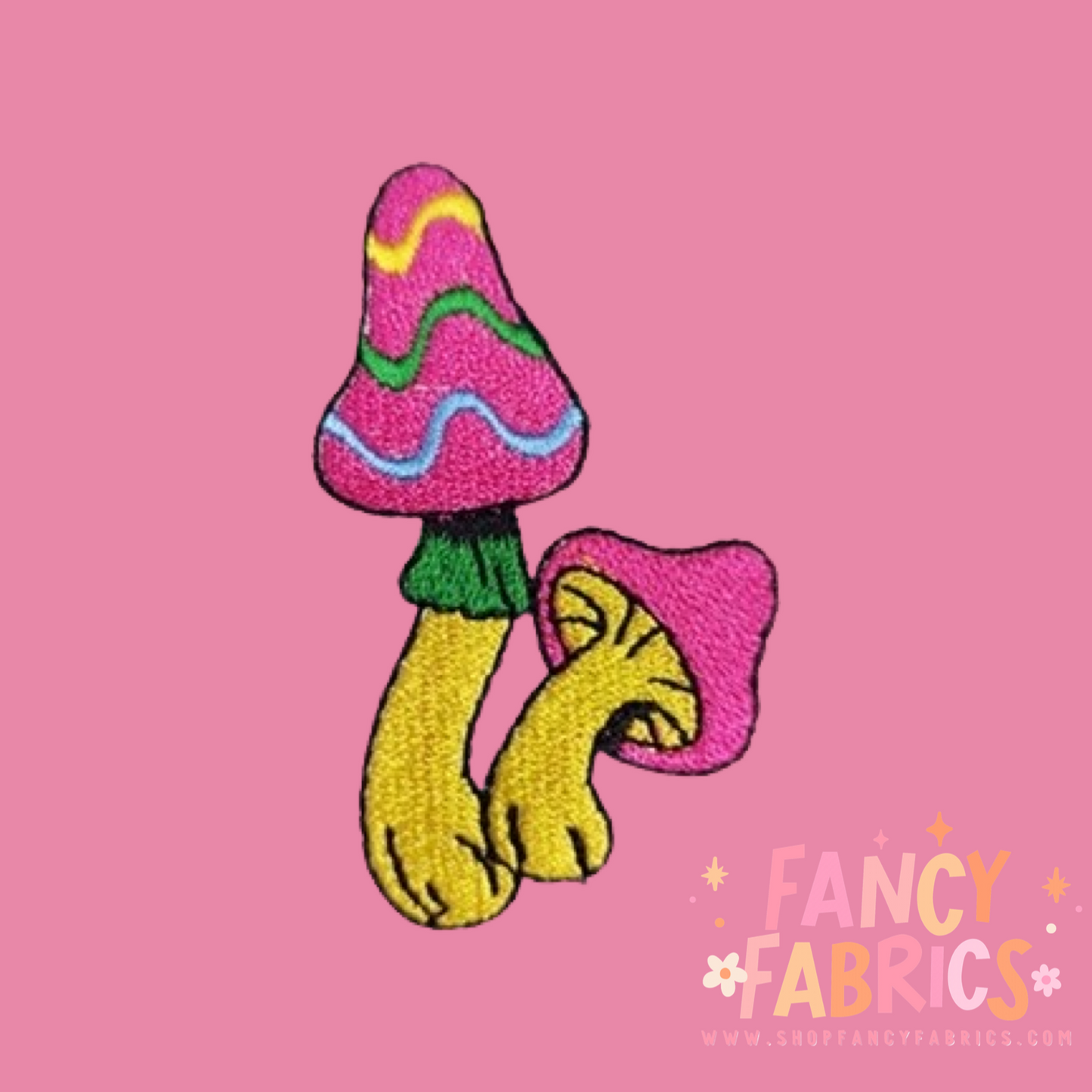 Trippy Mushroom | Iron On Patch