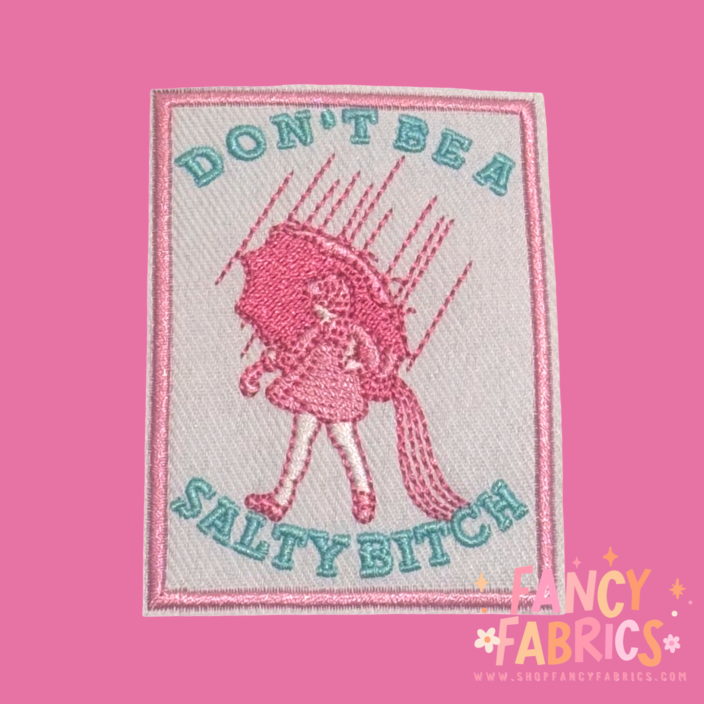 Salty Bitch | Iron On Patch