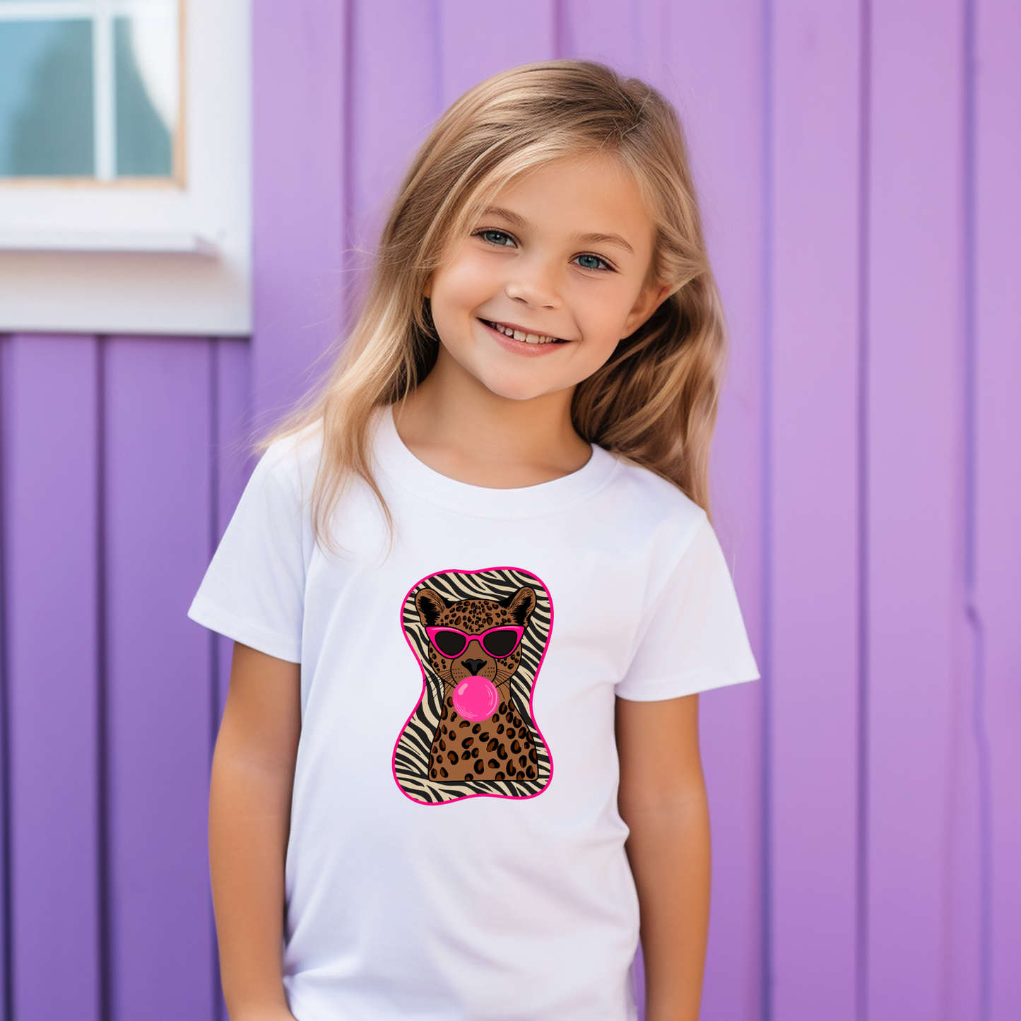 Bubble Leopard | Child Size | DTF Transfer