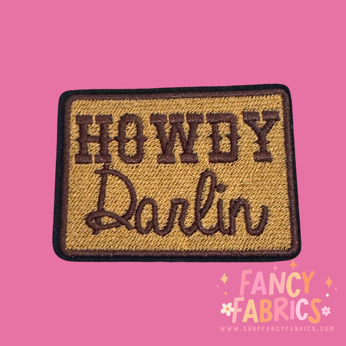 Howdy Darlin | Iron On Patch