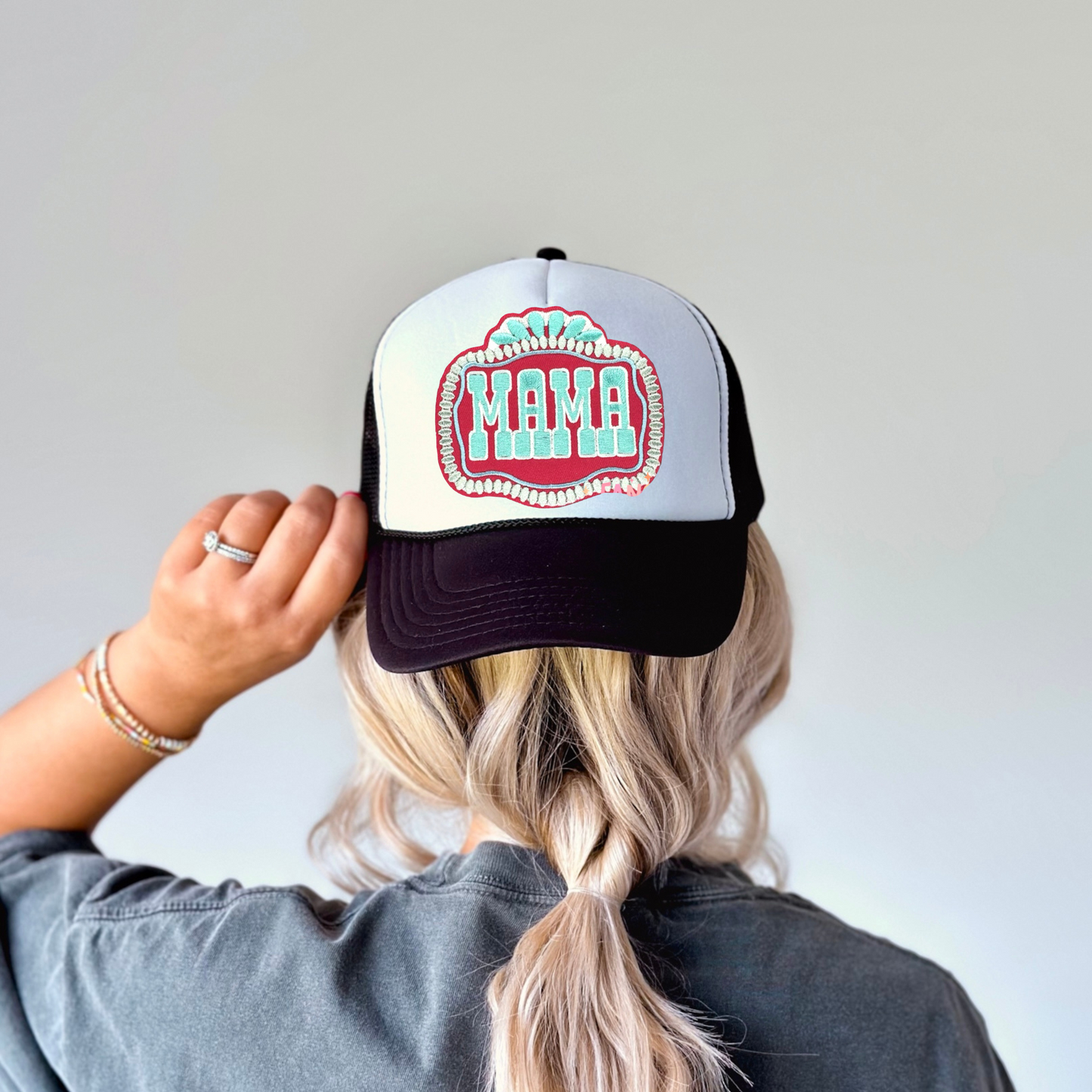 Mama (Western) | Iron On Patch