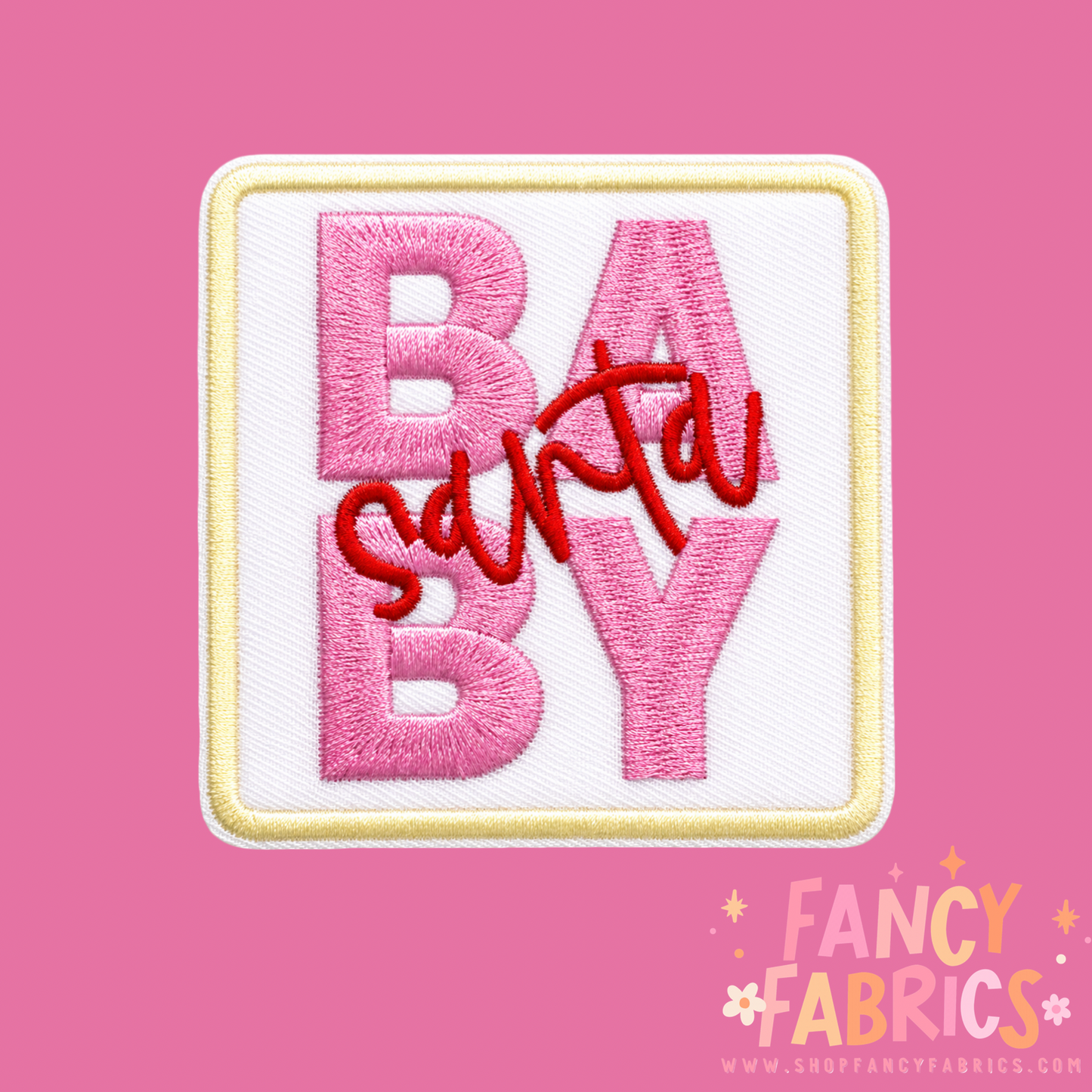Santa Baby | Iron On Patch