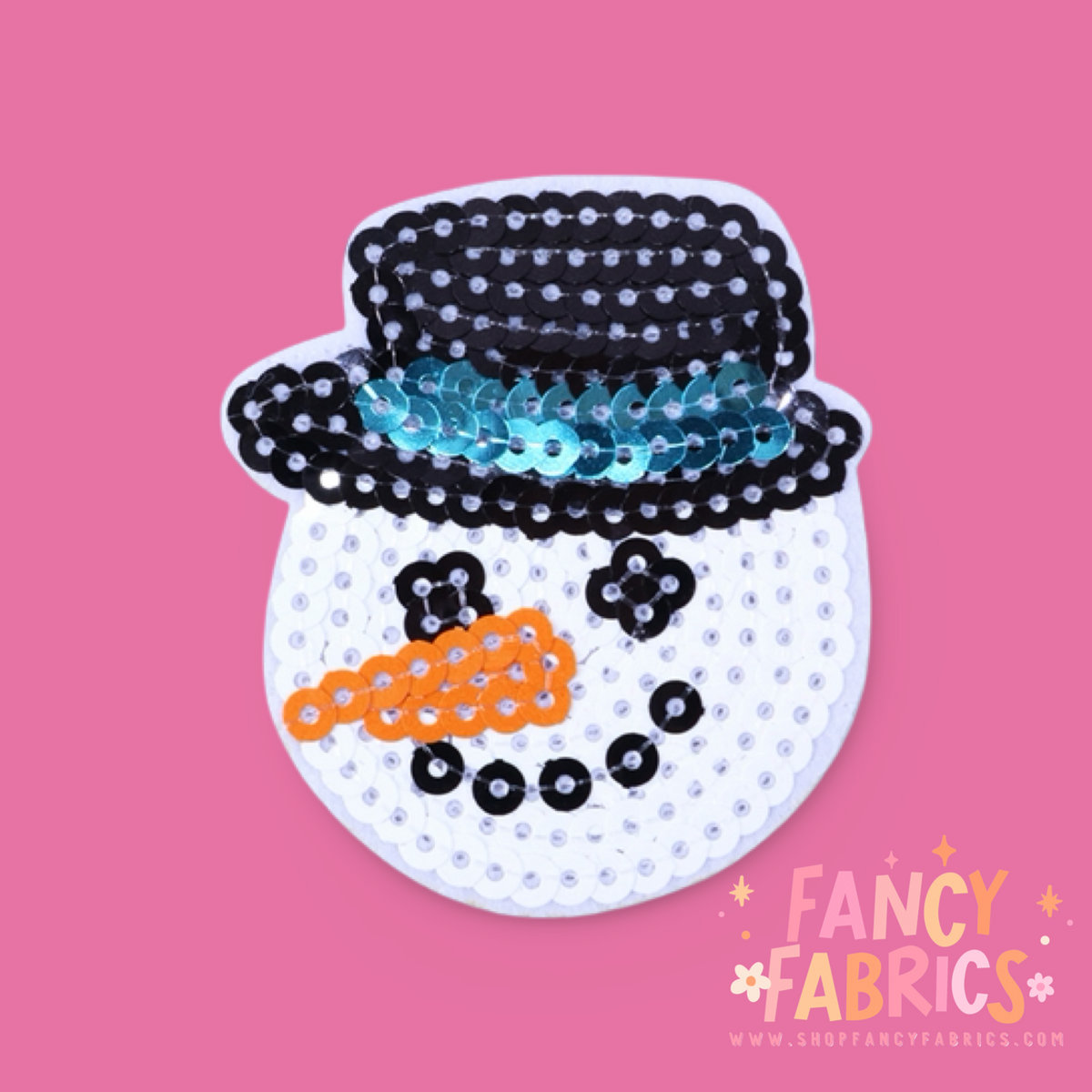 Frosty Sequins | Iron On Patch