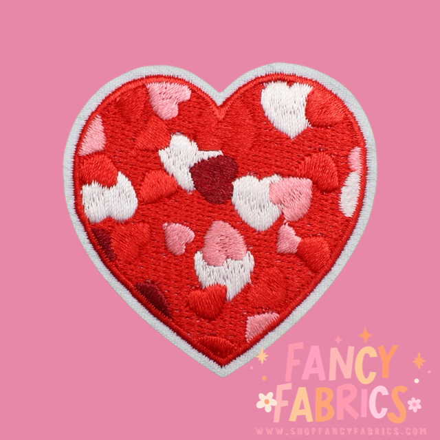 Collage Heart | Iron On Patch