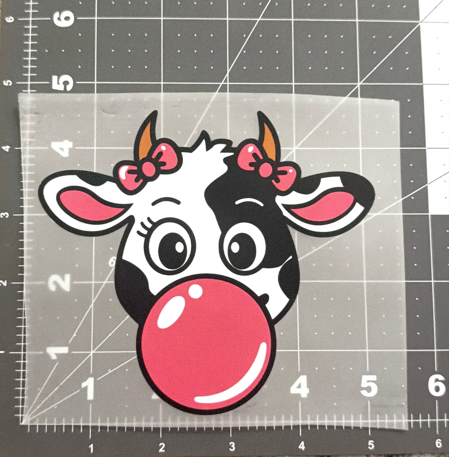 Bubble Cow | Toddler Size | DTF Transfer