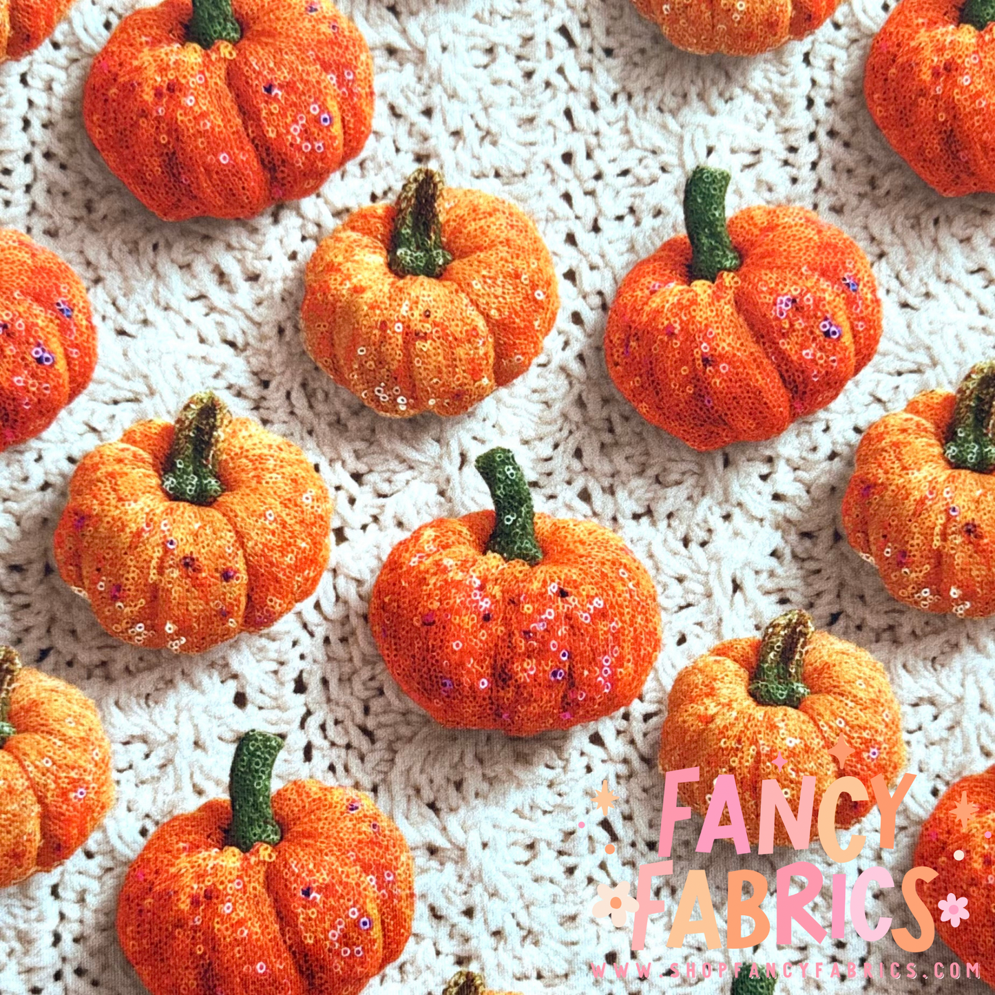 Crochet Pumpkins | 6x6 Scaling | DBP | Ready To Ship