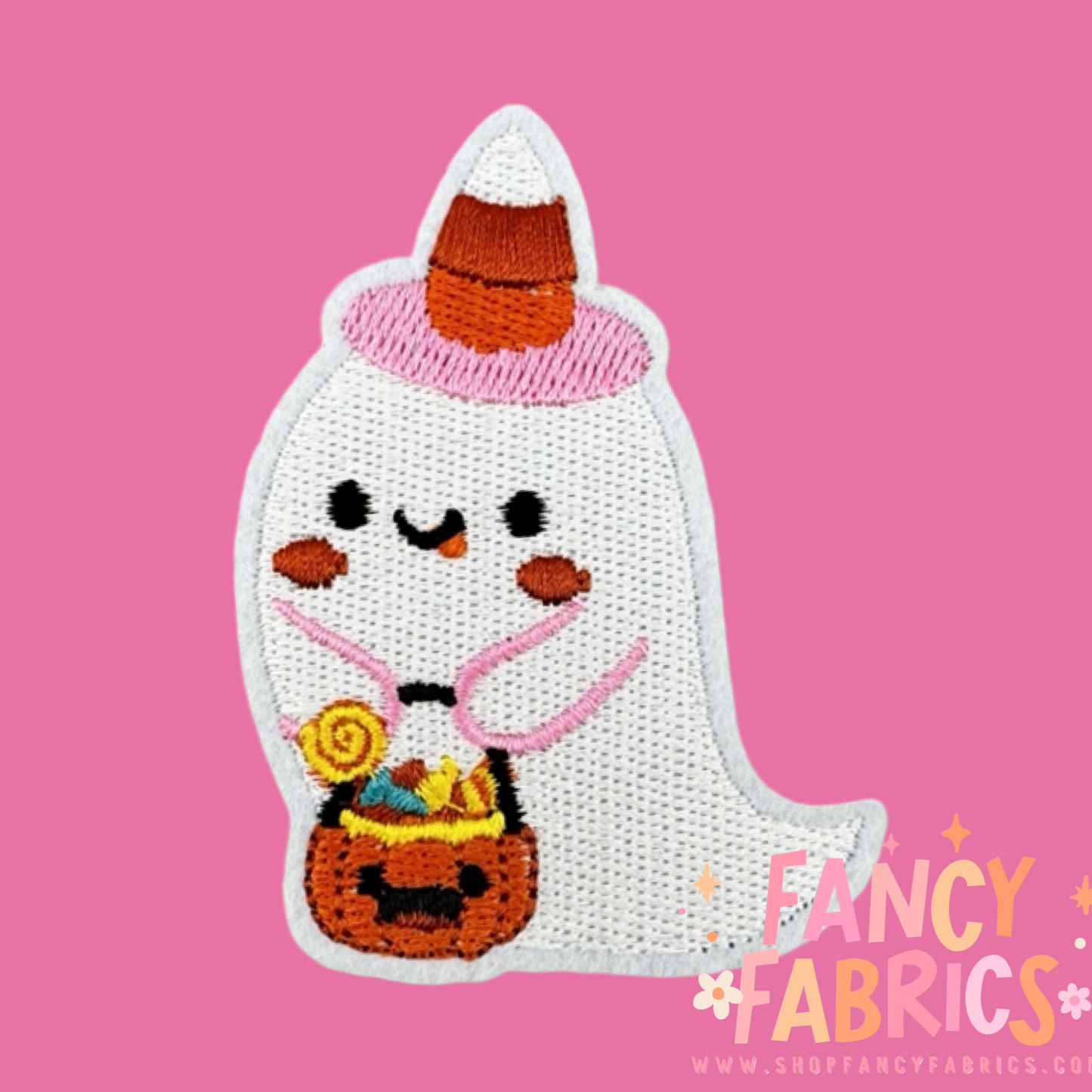 Trick Or Treat Ghost | Iron On Patch