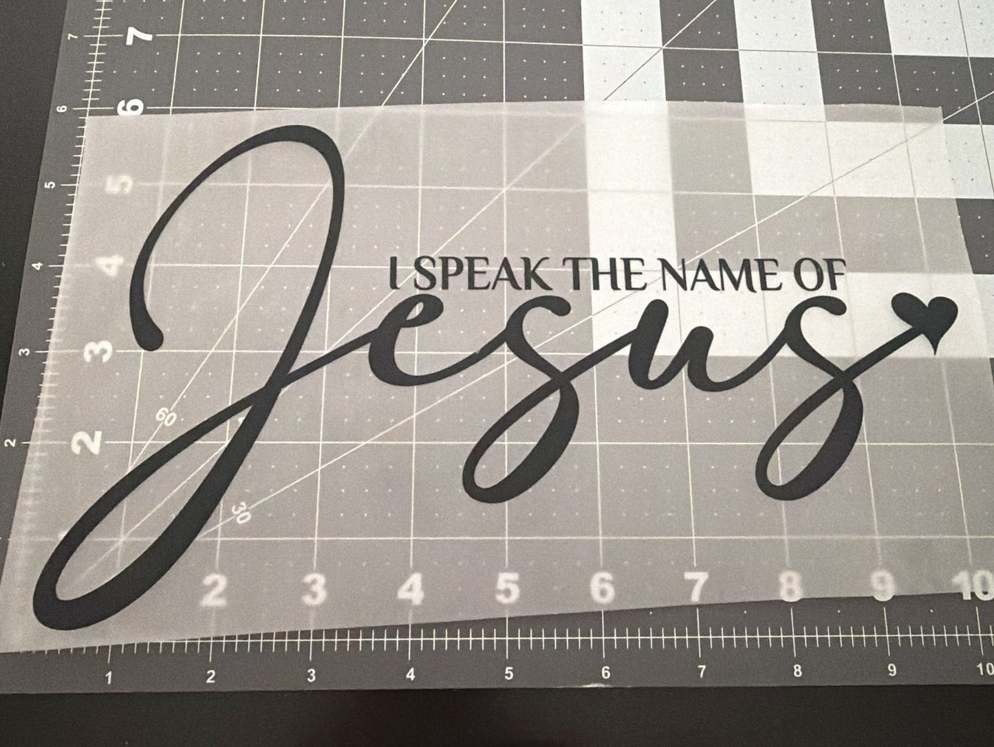 I Speak Jesus | Adult Size | DTF Transfer | Ready To Ship