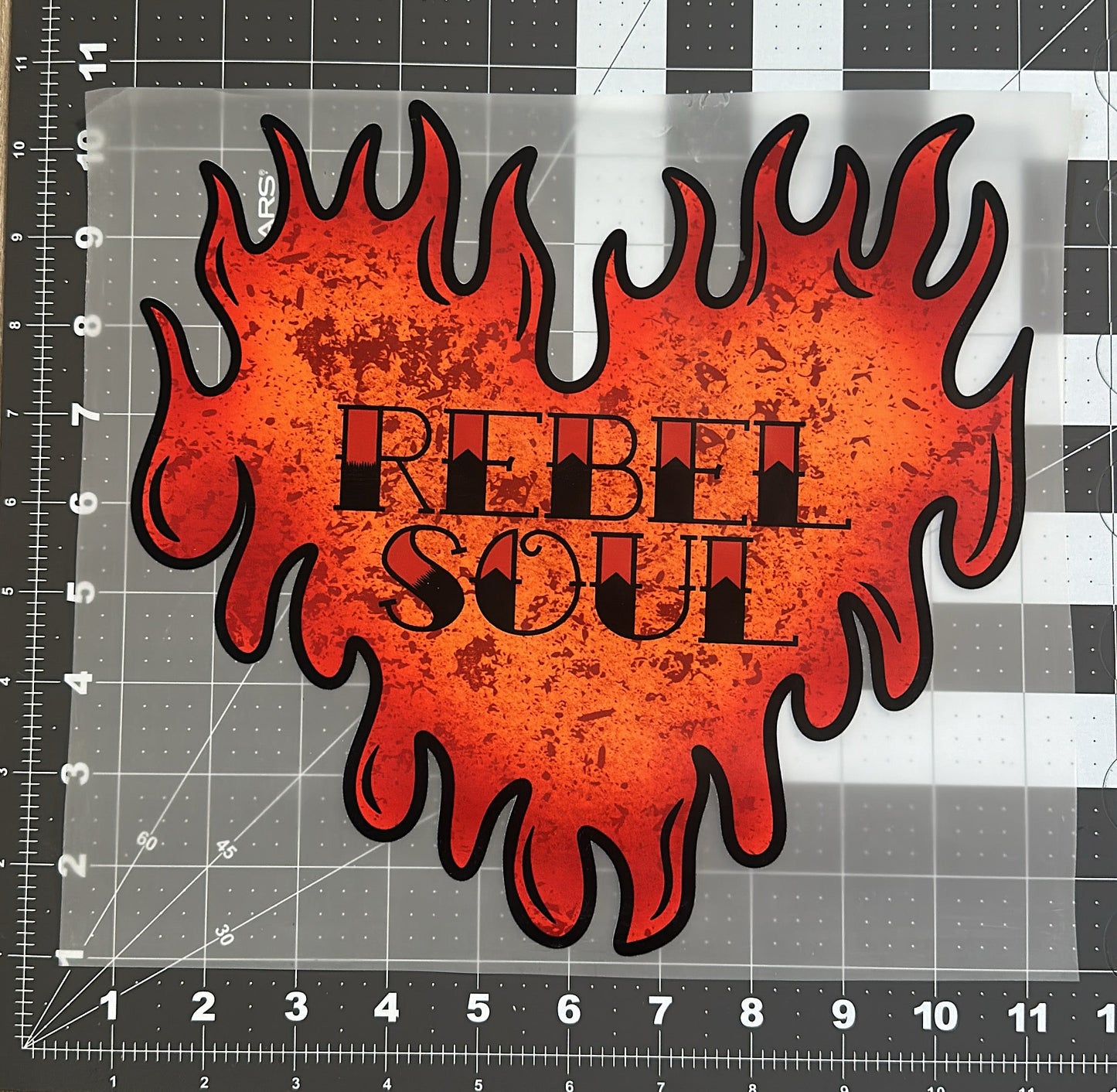 Rebel Soul | Adult Size | DTF Transfer | Ready To Ship