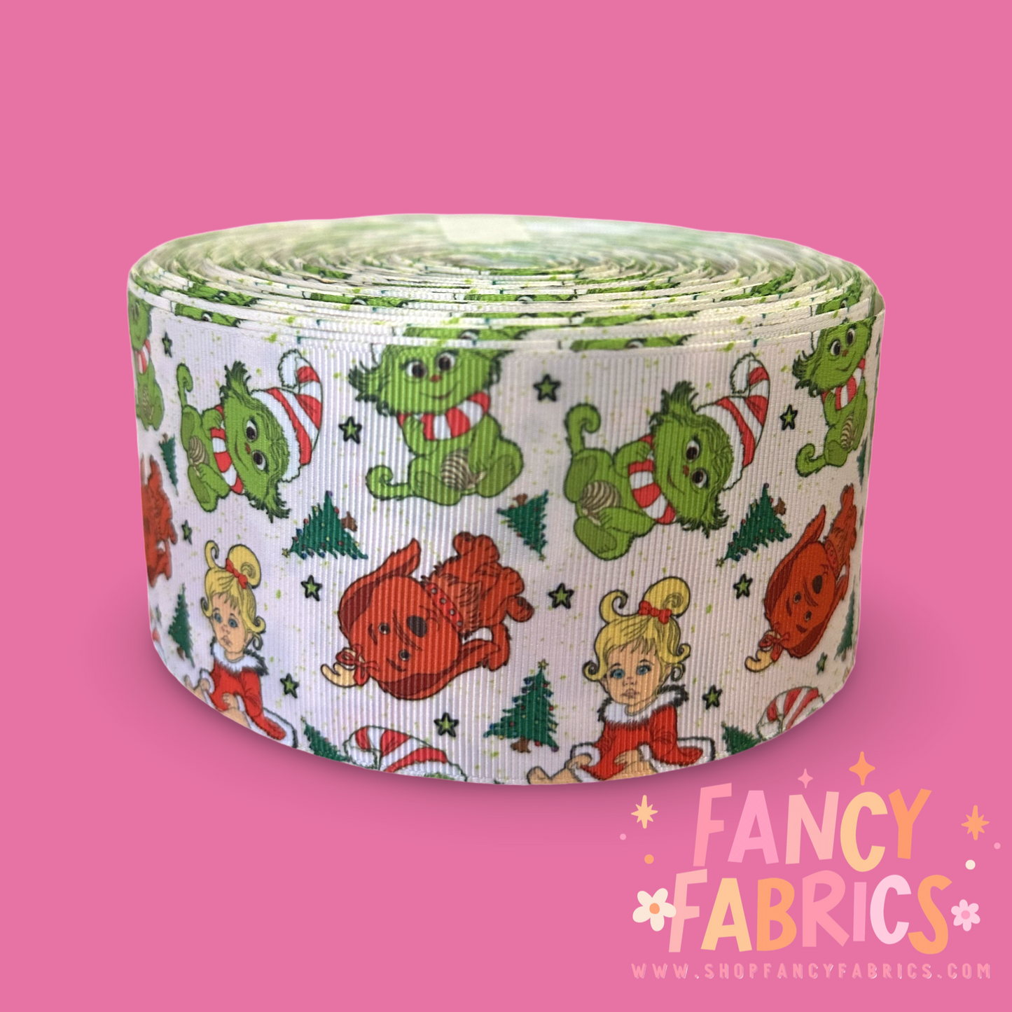 Baby WhoVille | 2.5" Single Sided | Printed Ribbon | Ready To Ship