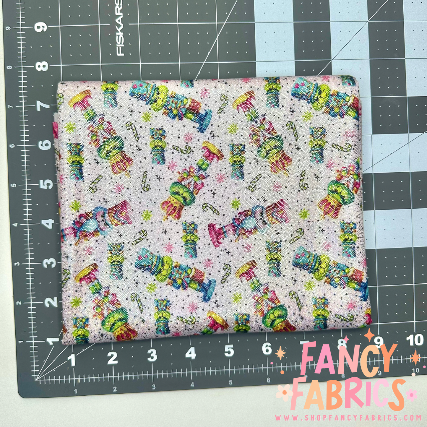 Green Guy Nutcrackers | 4x4 Scaling | Printed Holographic | Ready To Ship