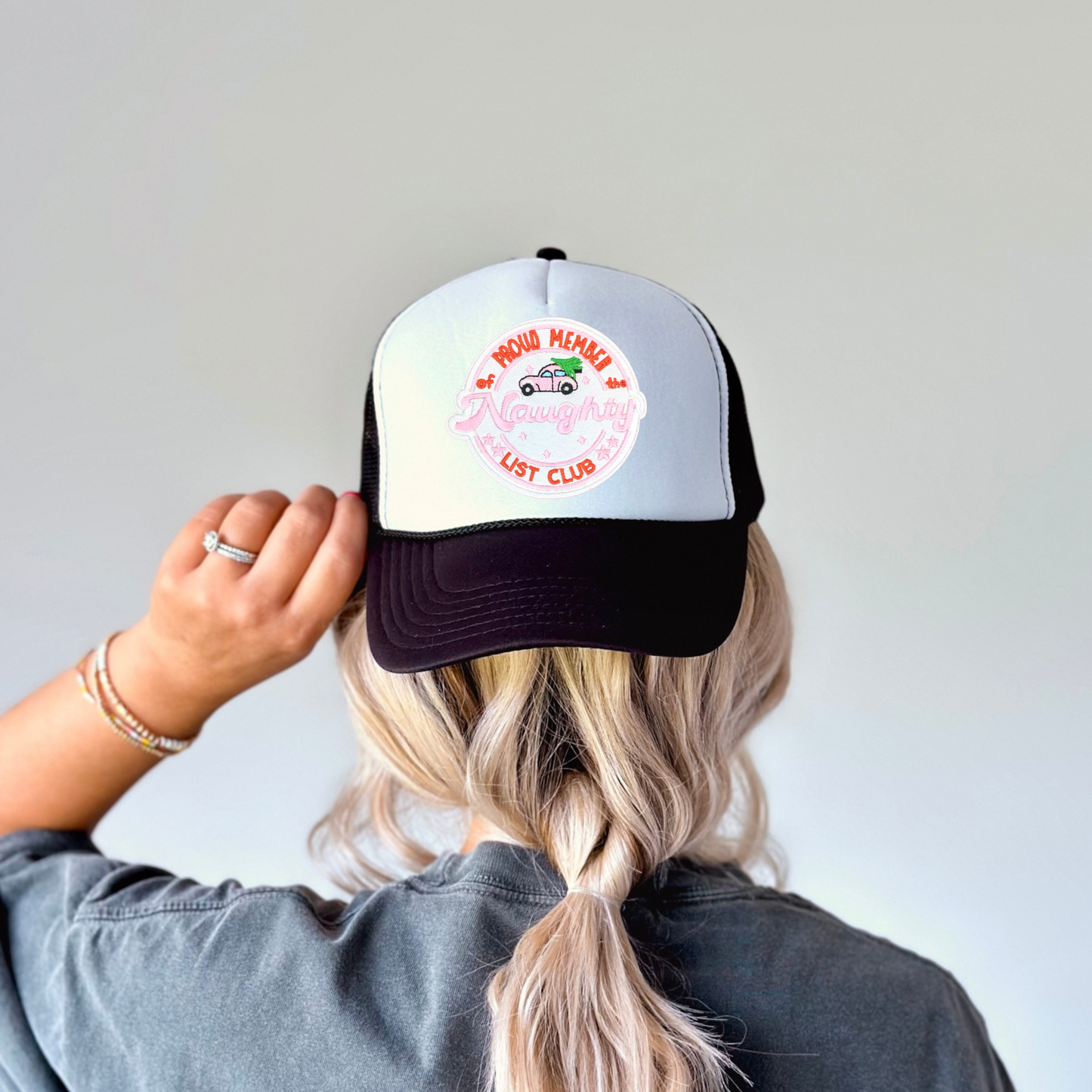 Naughty List Club | Iron On Patch