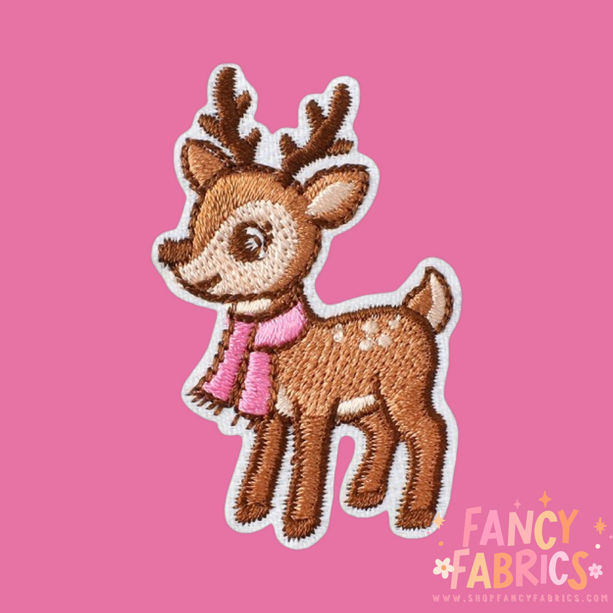 Classic Reindeer | Iron On Patch