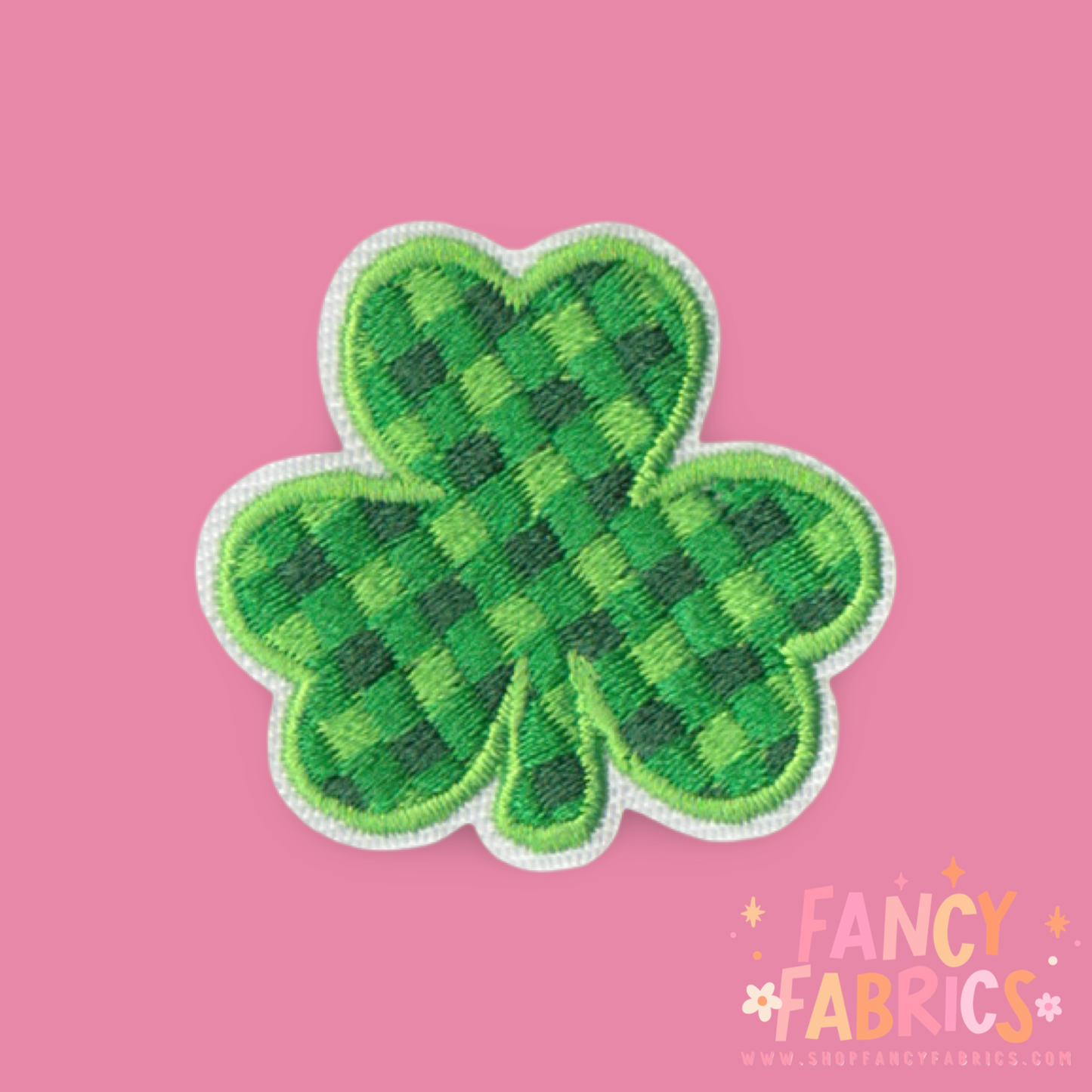 Plaid Clover | Iron On Patch