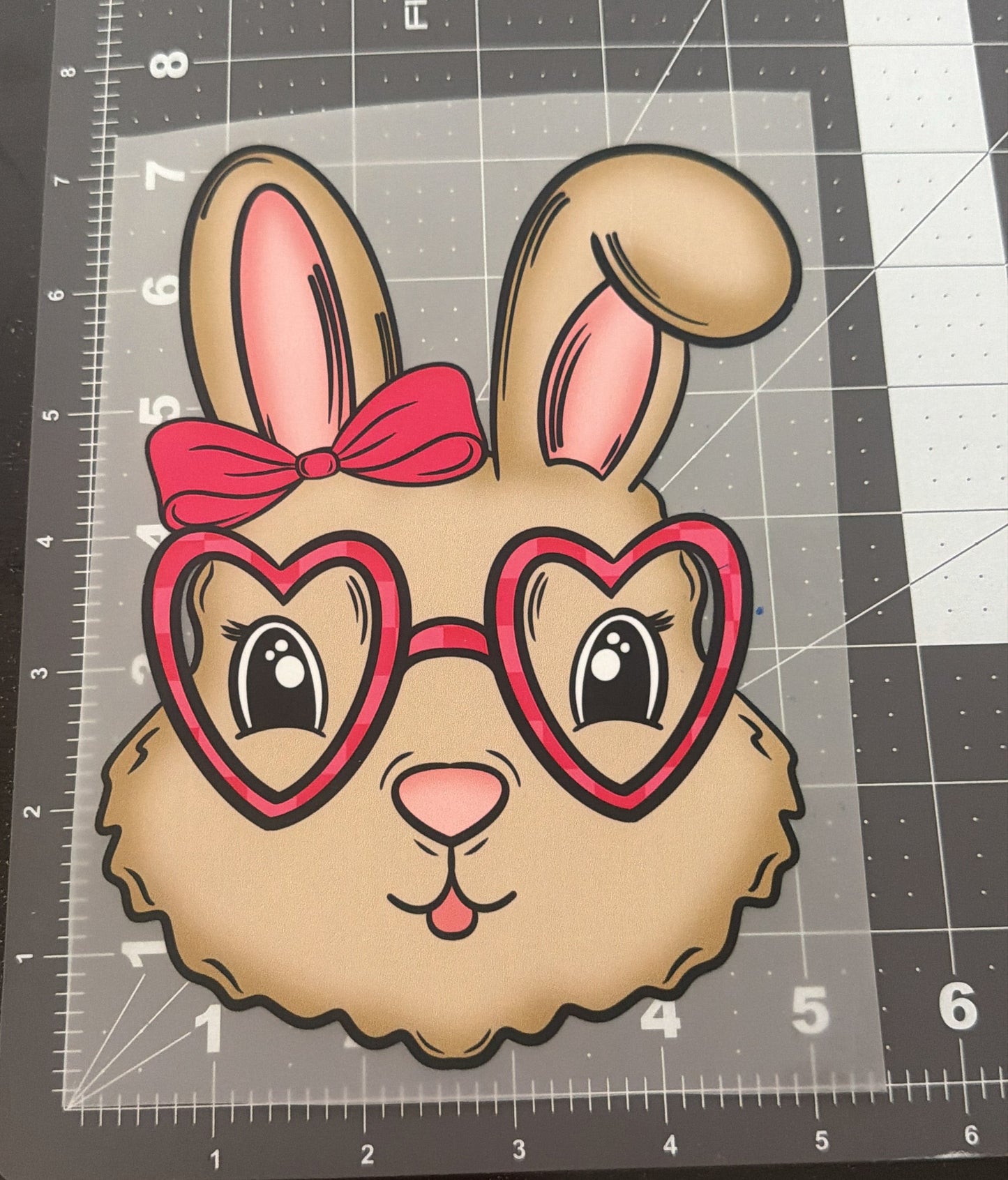 Girl Bunny | Child Size | DTF Transfer