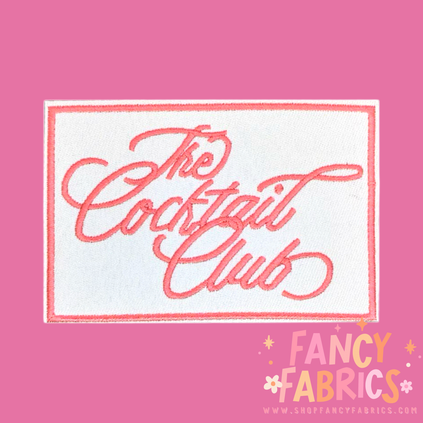 The Cocktail Club | Iron On Patch