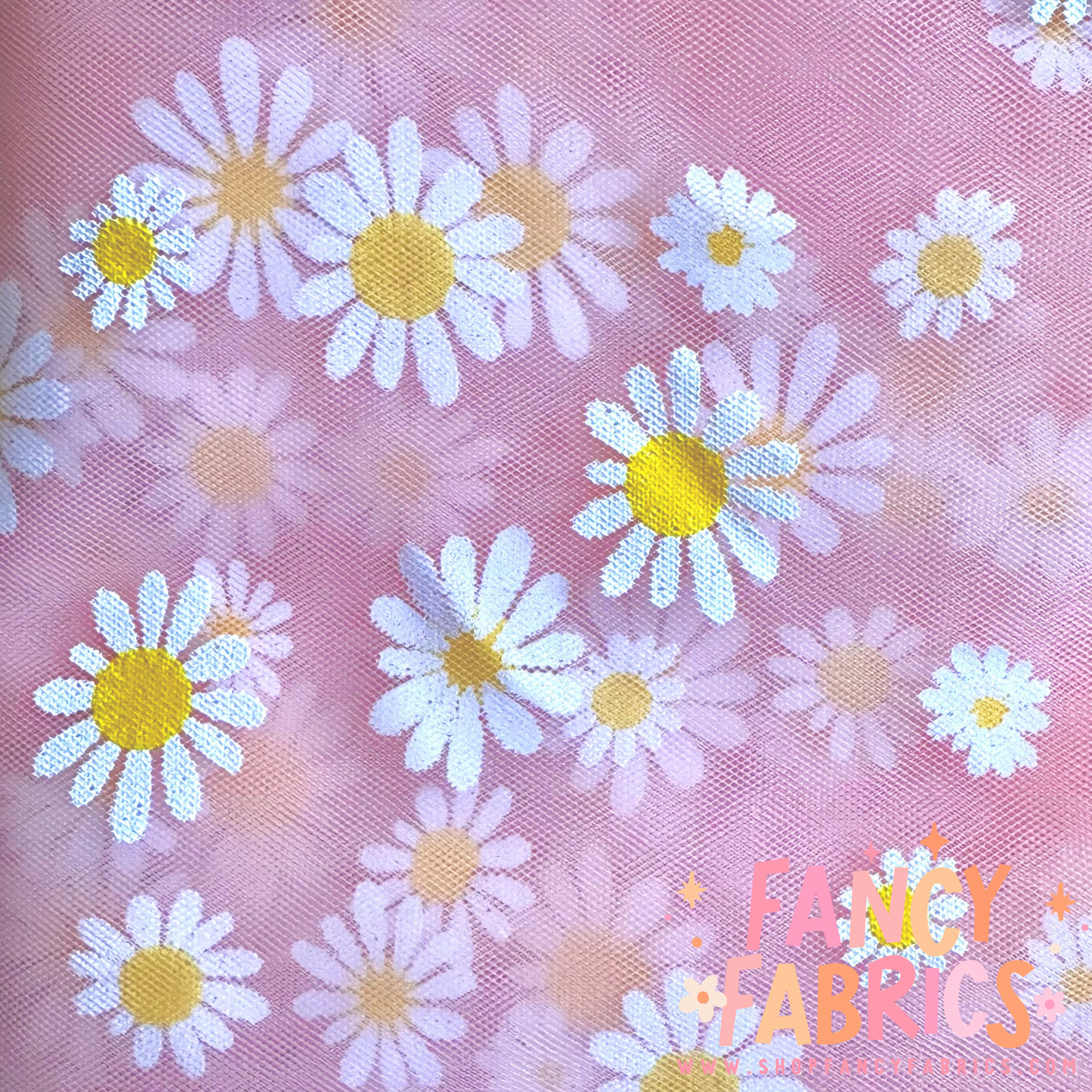Stamped Daisy (Blush) | Mesh | Ready To Ship