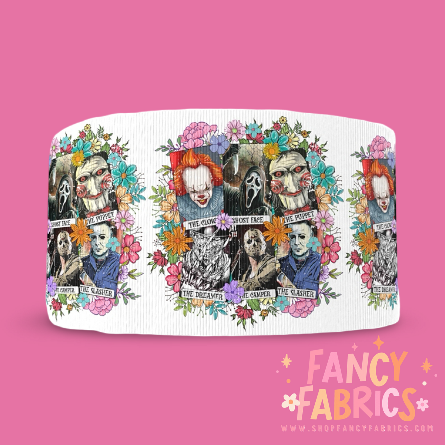 Horror Tarot | 3" Single Sided | Printed Ribbon | Ready To Ship