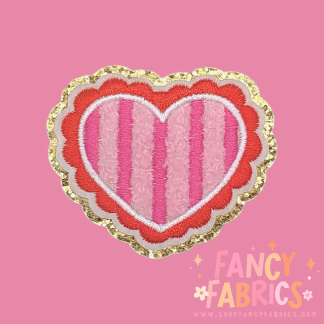 Fancy Heart | Iron On Patch