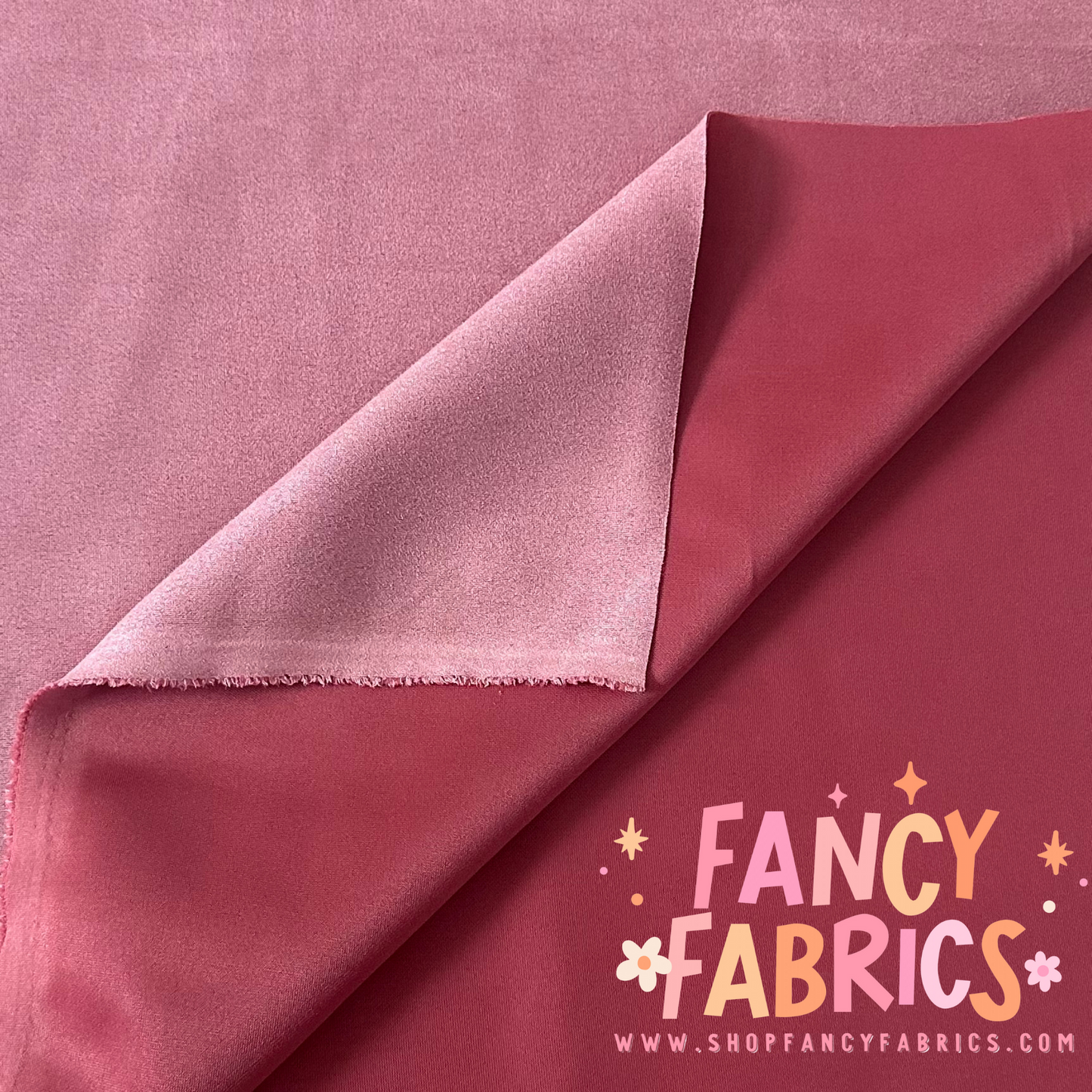 Pink | Stretch Suede | Ready To Ship