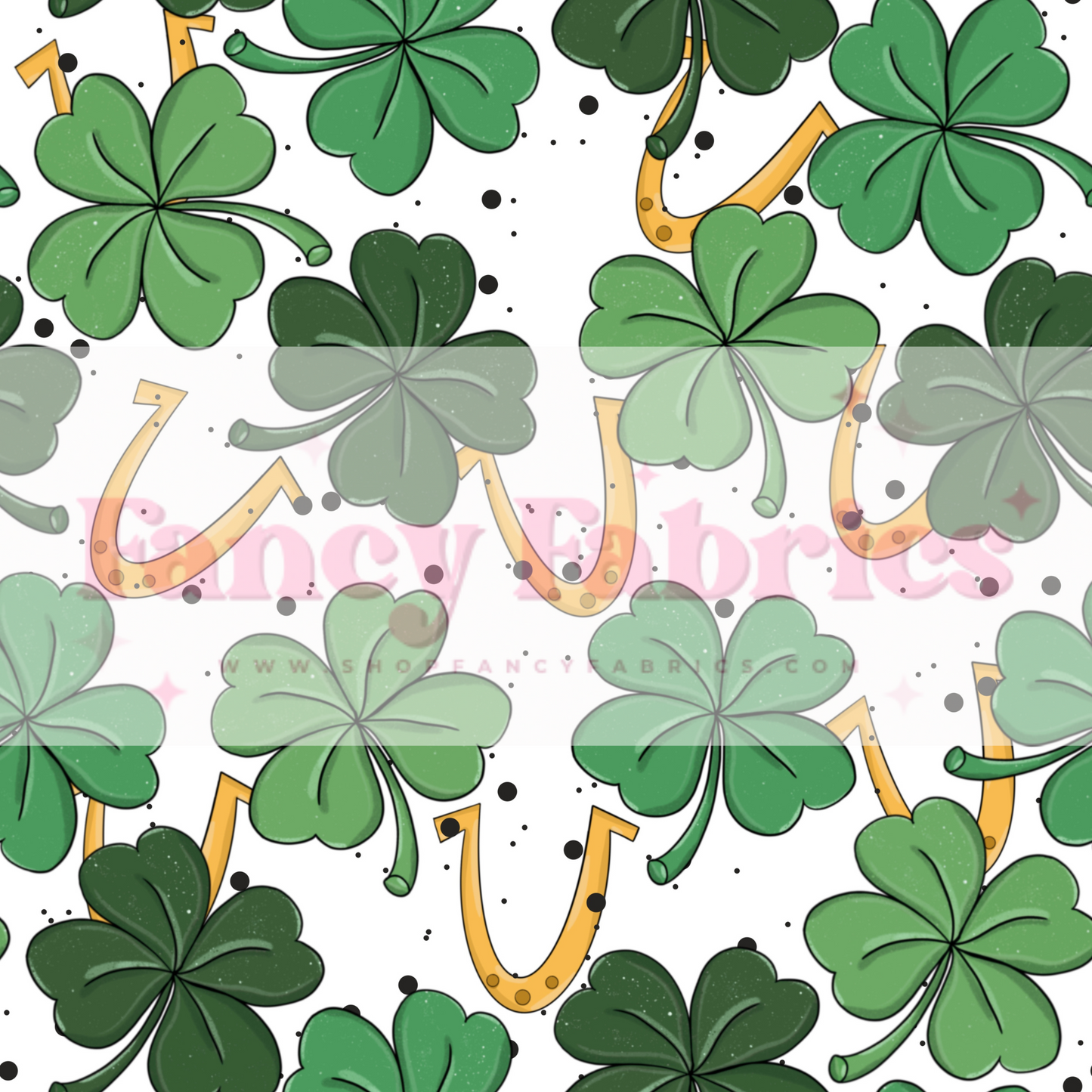 Horseshoe Clovers | PREORDER | By The Yard
