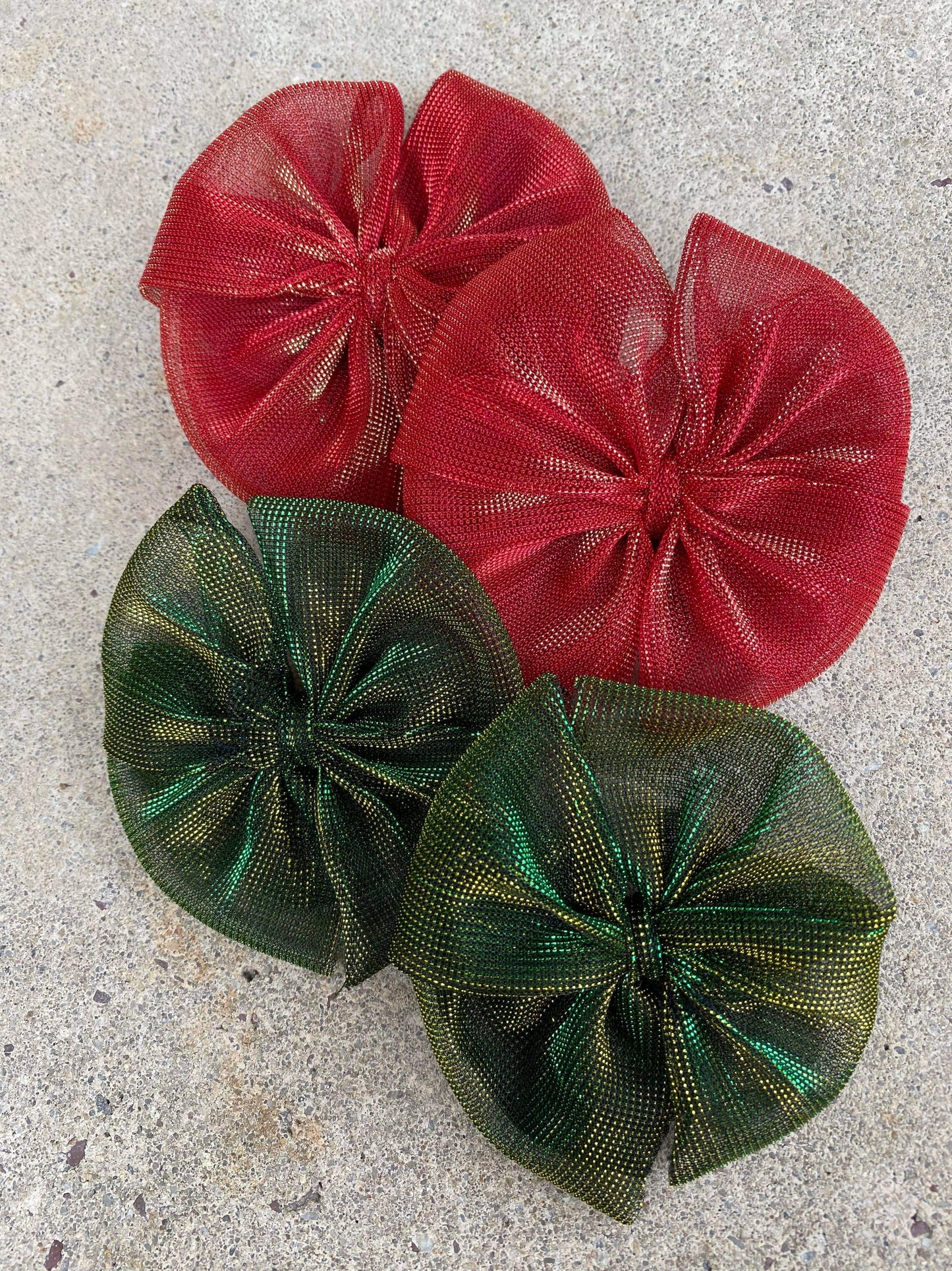 Red + Green | Color Changing Mesh | Ready To Ship