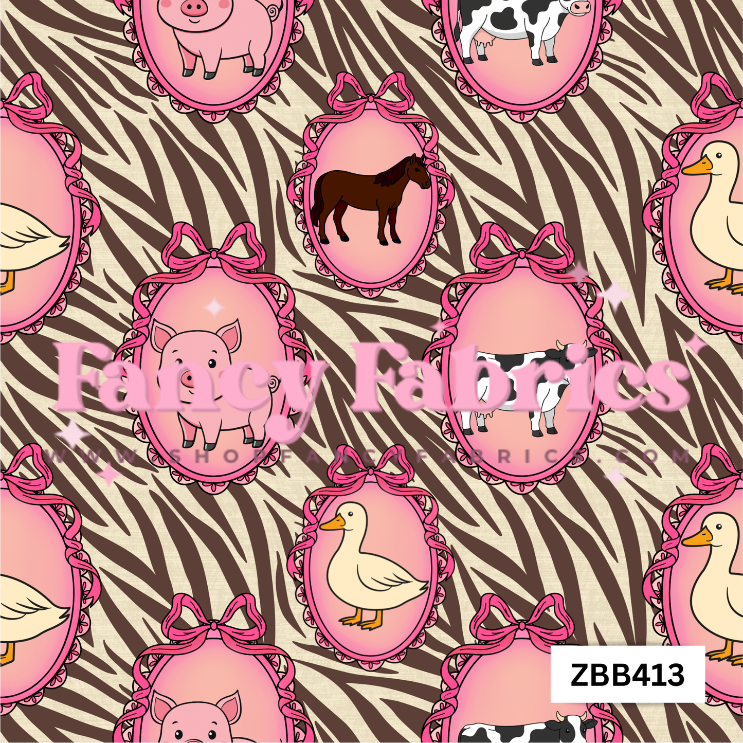 ZBB413 | PREORDER | Fabric By The Yard
