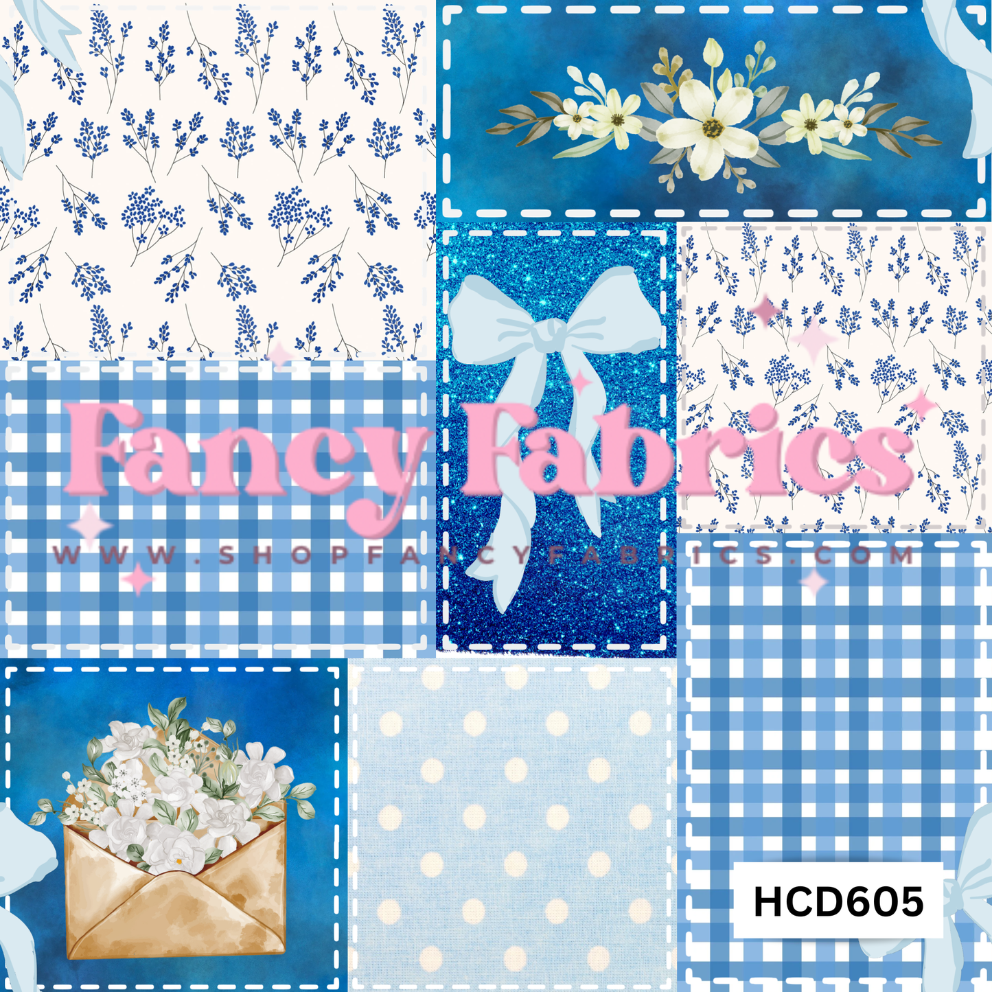 HCD605 | PREORDER | Fabric By The Yard