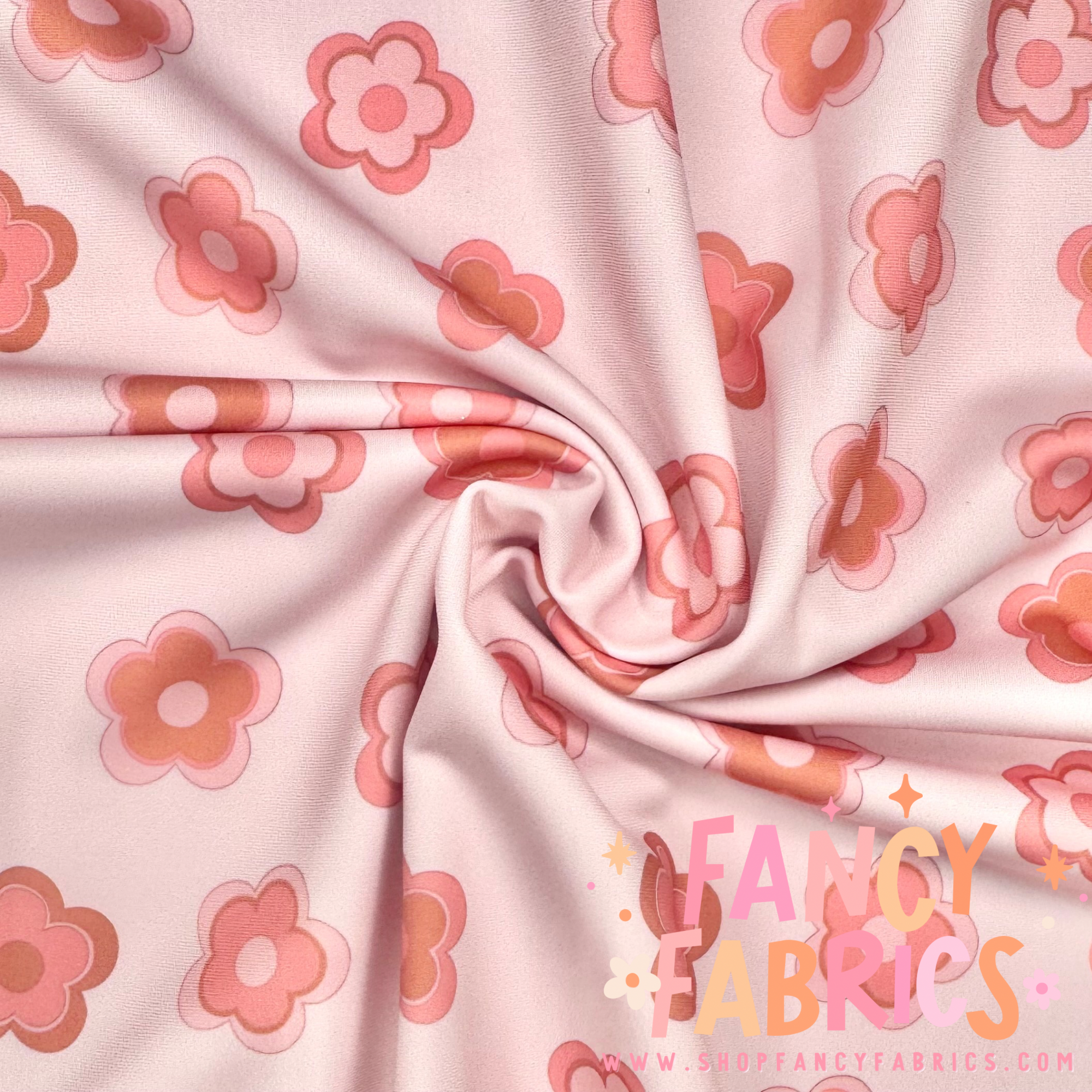 Boho Daisies | Swim | 6x6 Scaling | Ready To Ship