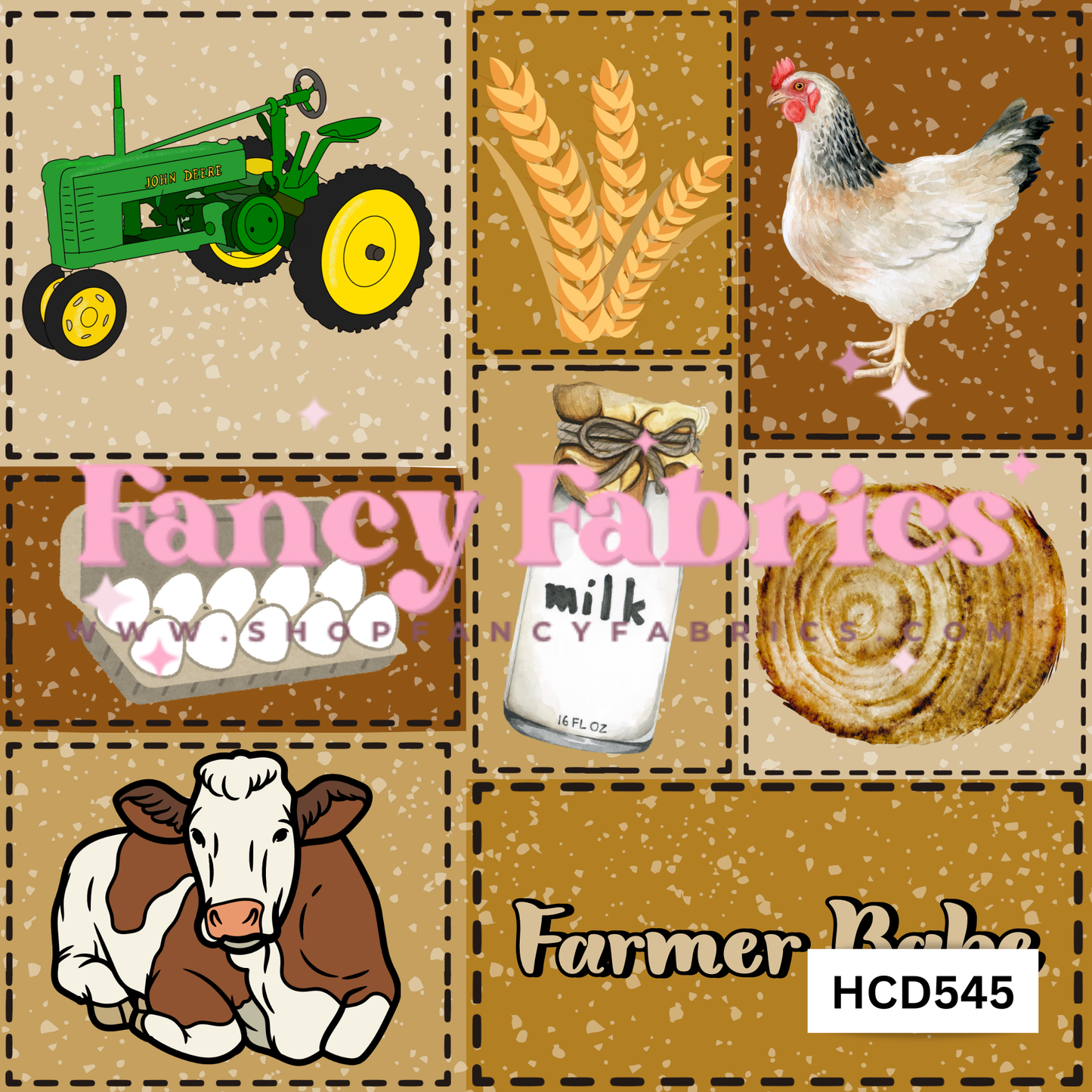 HCD545 | PREORDER | Fabric By The Yard