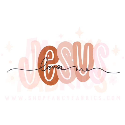 Jesus Loves Me | Toddler Size | DTF Transfer