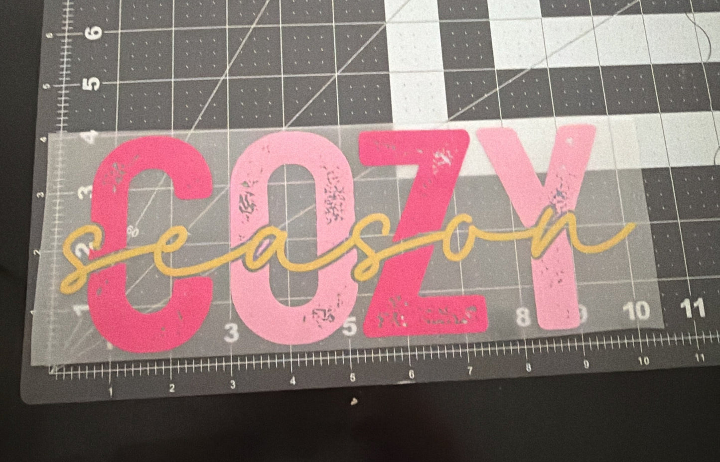 Cozy Season | Adult Size | DTF Transfer | Ready To Ship