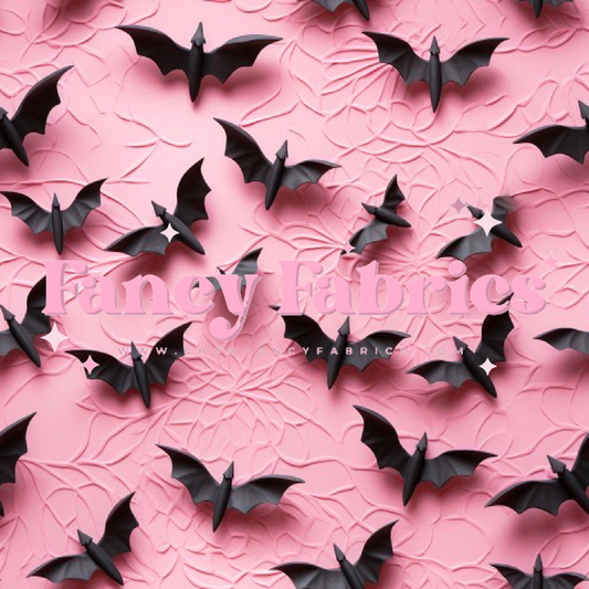 Bats (Pink) | PREORDER | By The Yard