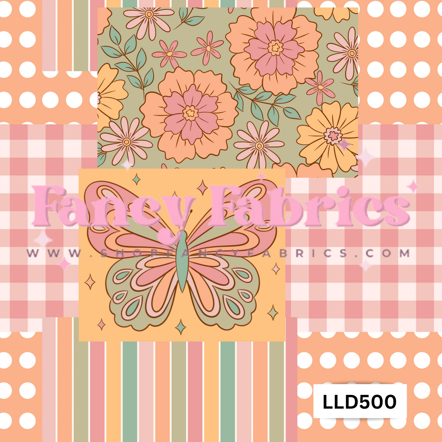 LLD500 | Lauren Liza Designs | PREORDER | By The Yard