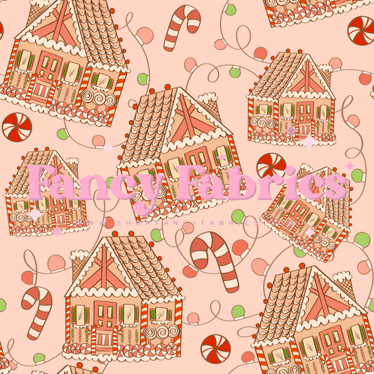 Gingerbread Houses | PREORDER | By The Yard