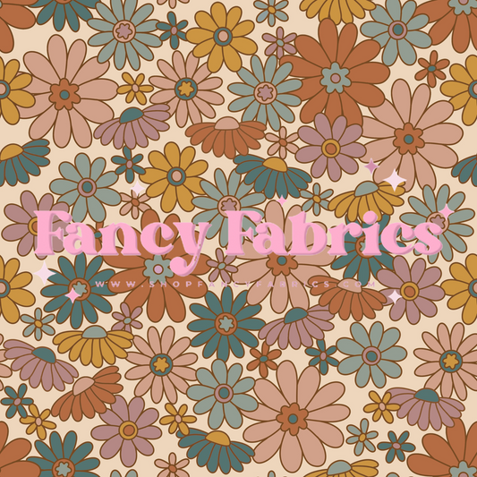 Lauren Liza Designs | Autumn Floral Spread | PREORDER | By The Yard