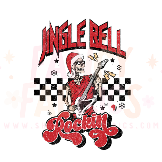 Jingle Bell Rockin' | Child Size | DTF Transfer