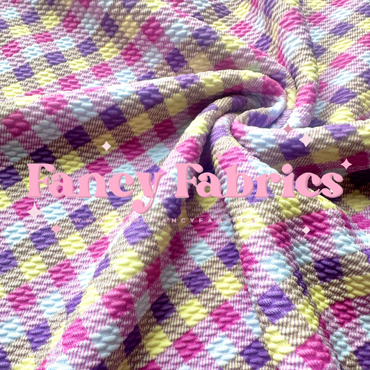 Spring Plaid | 4x4 Scaling | Bullet | Ready To Ship