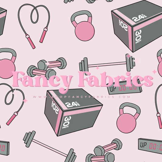 Lauren Liza Designs | Pink Workout | PREORDER | By The Yard