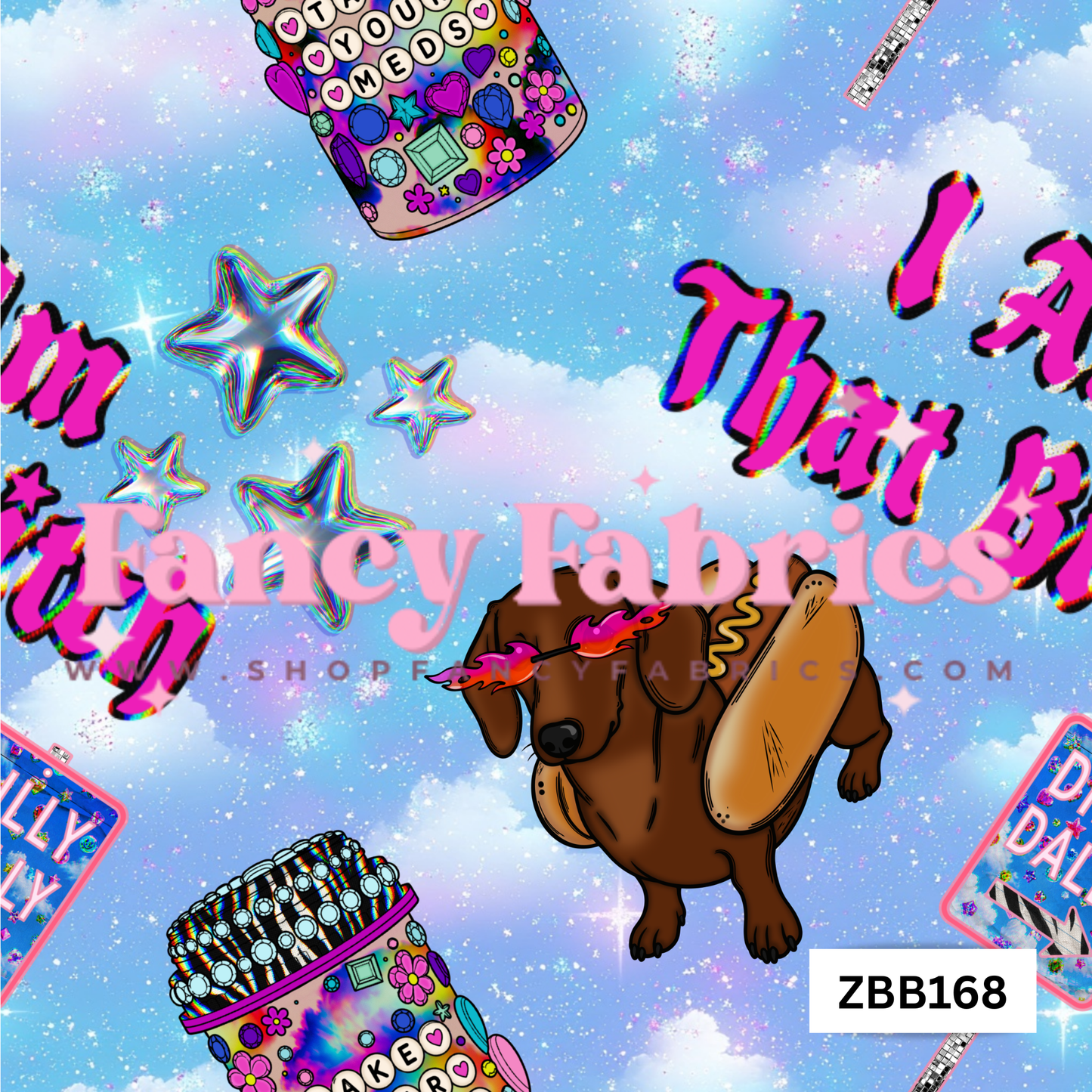 ZBB168 | PREORDER | Fabric By The Yard