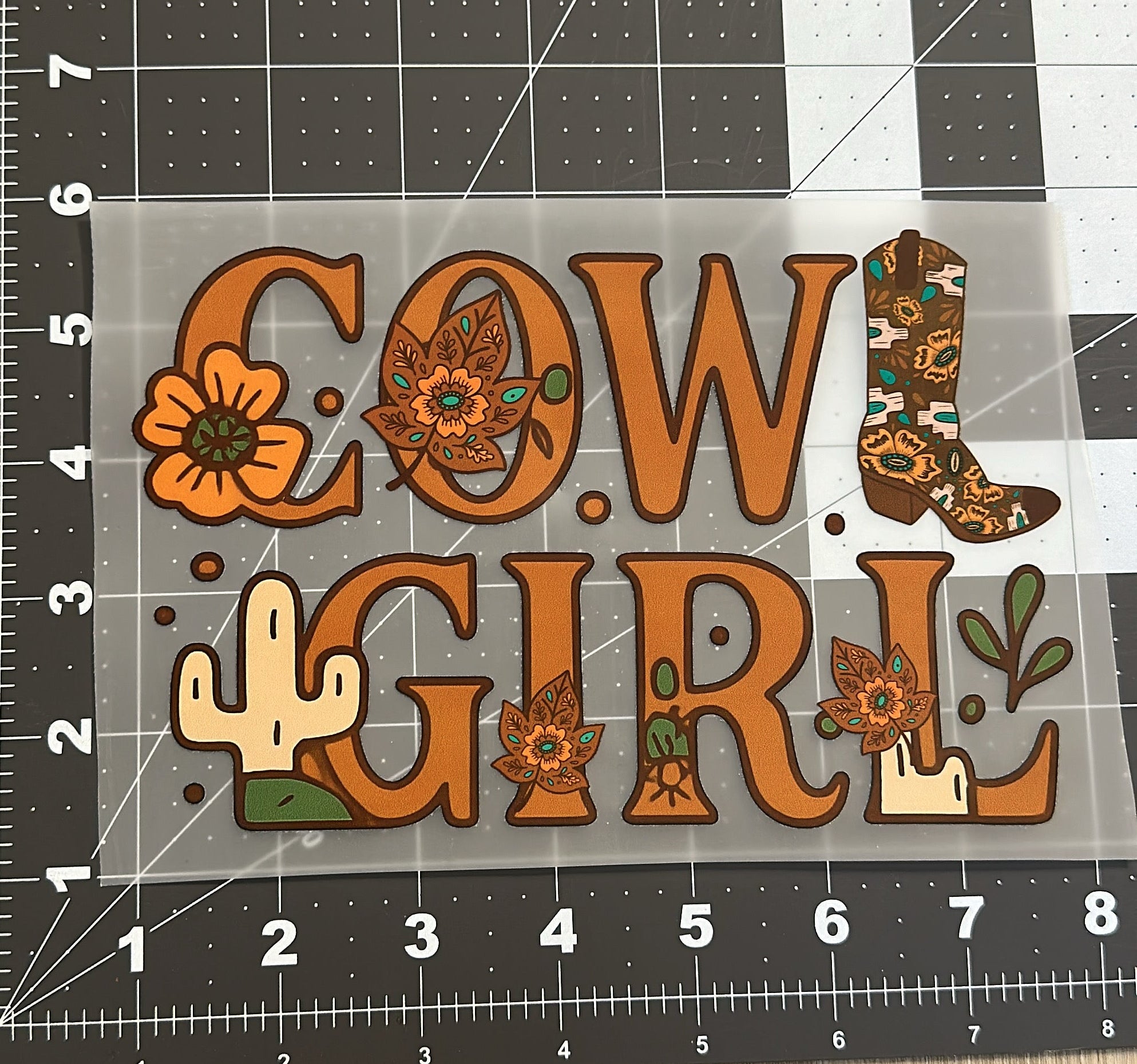 Cowgirl | Child Size | DTF Transfer