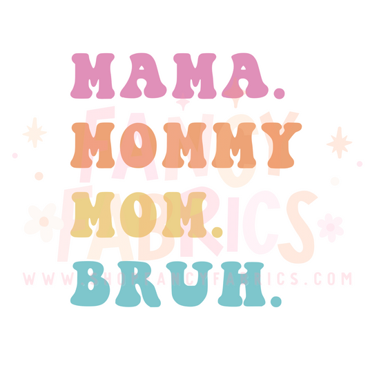 Bruh | Adult Size | DTF Transfer | Ready To Ship