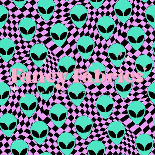 Trippy Aliens | PREORDER | By The Yard