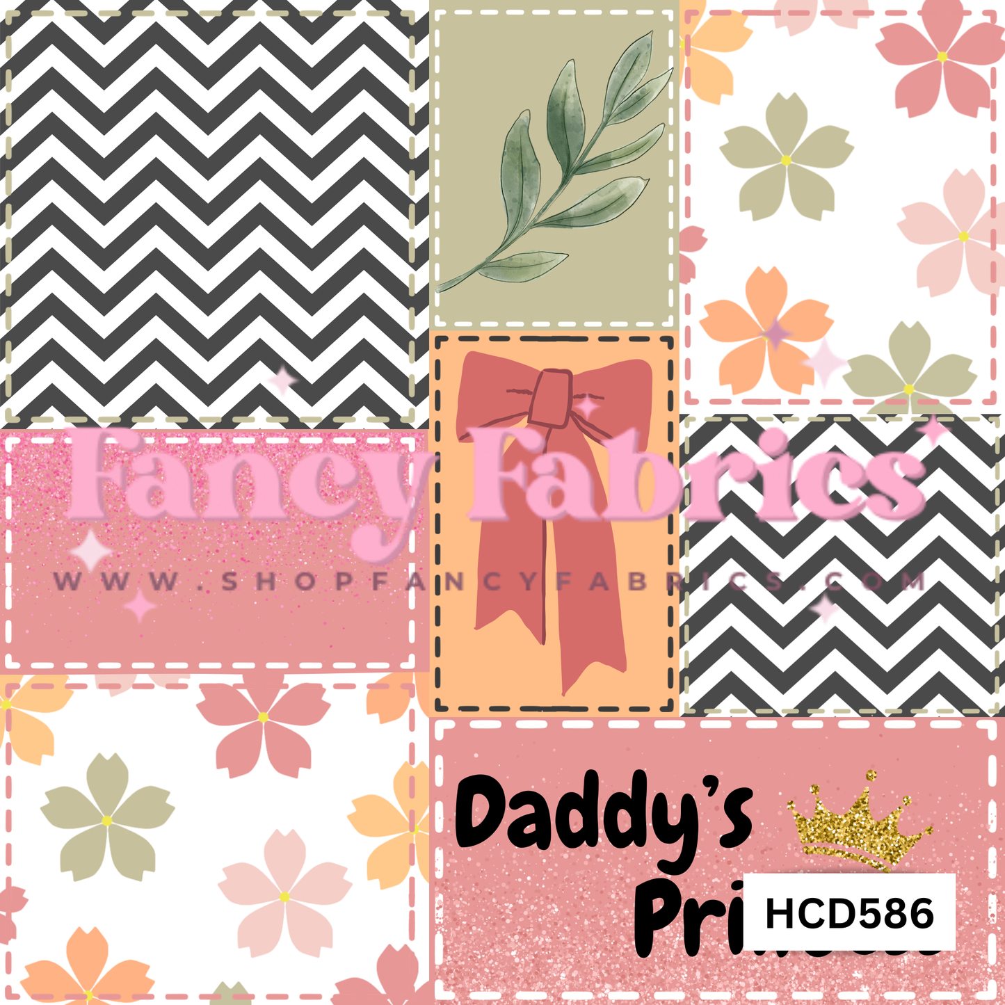 HCD586 | PREORDER | Fabric By The Yard