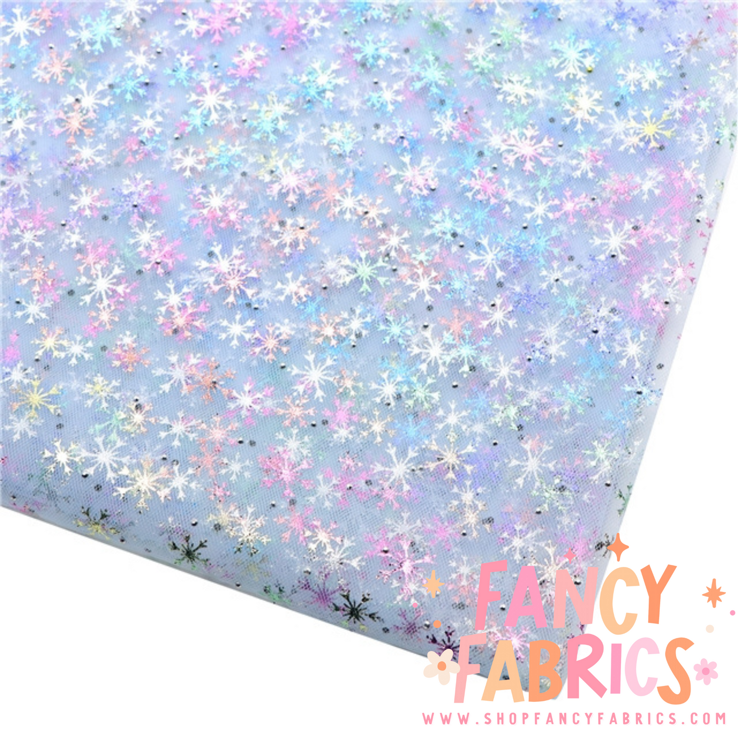 Tiny Holo Snowflakes (Rhinestones) | Mesh