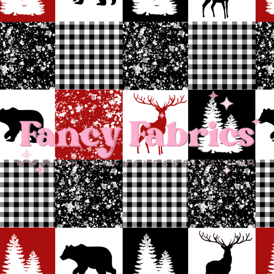 Creative Graphics | Buffalo Plaid Checkers | PREORDER | By The Yard