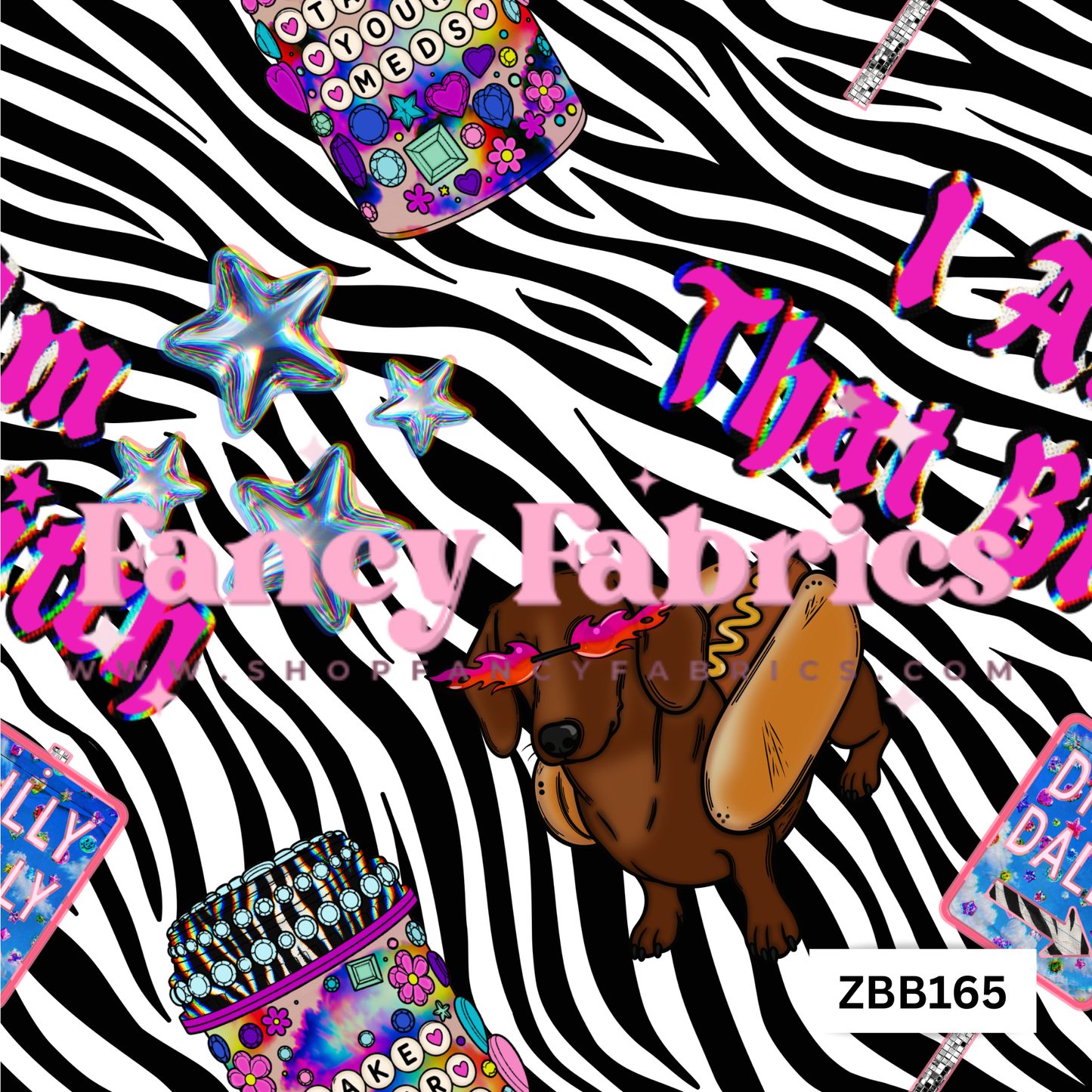 ZBB165 | PREORDER | Fabric By The Yard