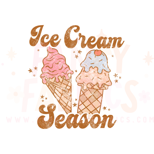 Ice Cream Season | Toddler Size | DTF Transfer