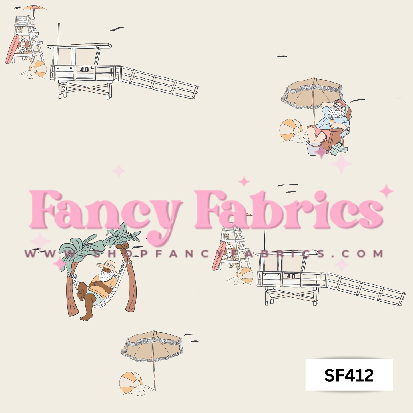 SF412 | PREORDER | Fabric By The Yard